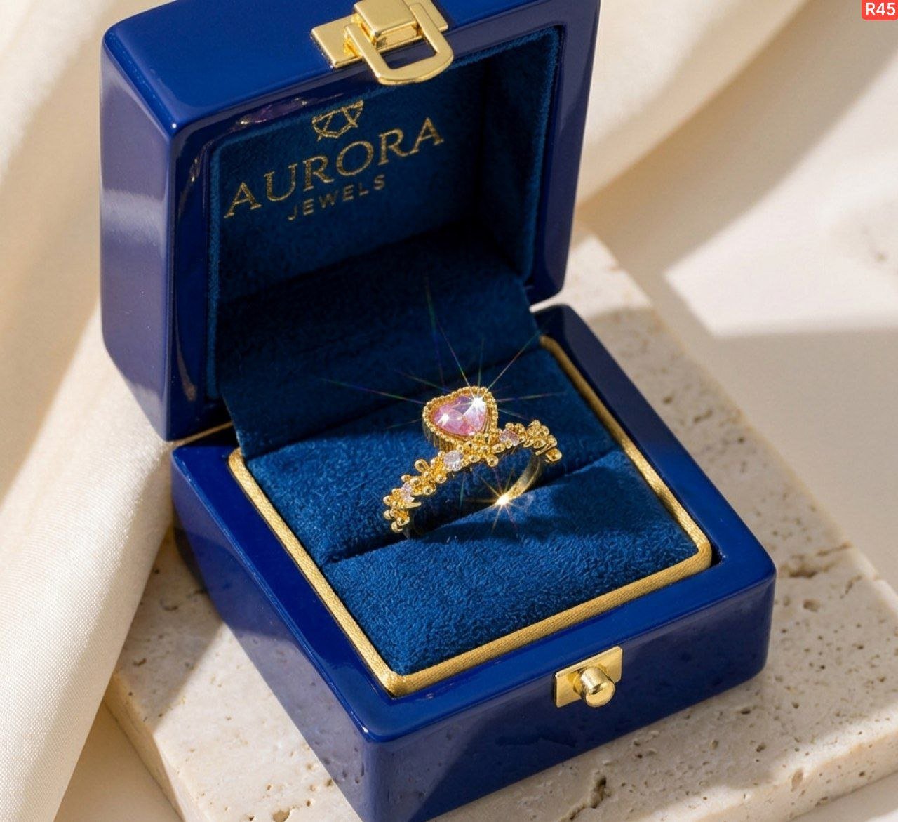 Pink Diamond Love Ring(Adjustable) - Image 3