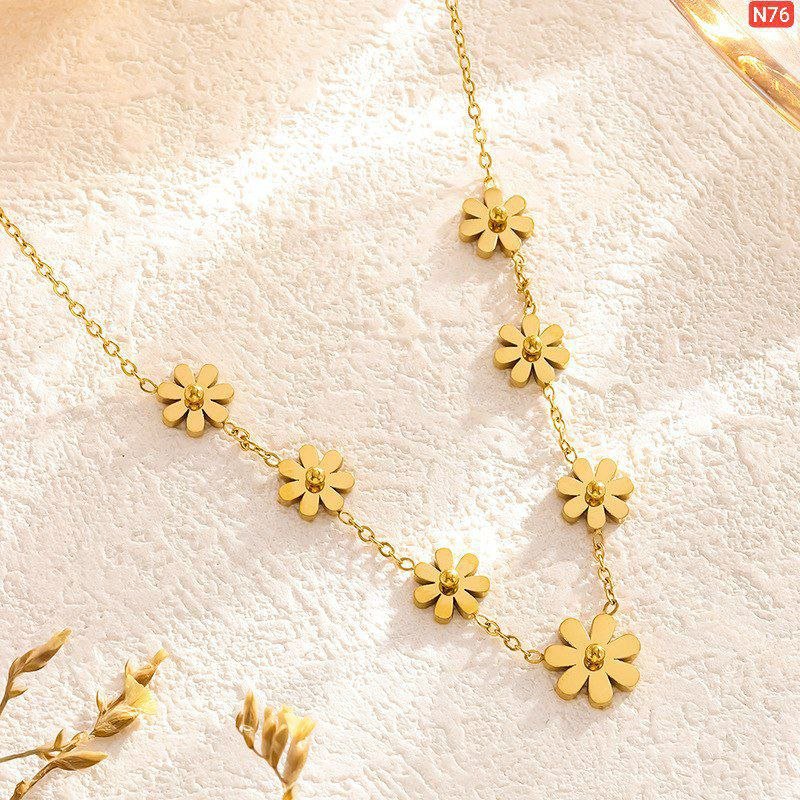 7 Flower 21k gold platted A grade Pendant - Image 2