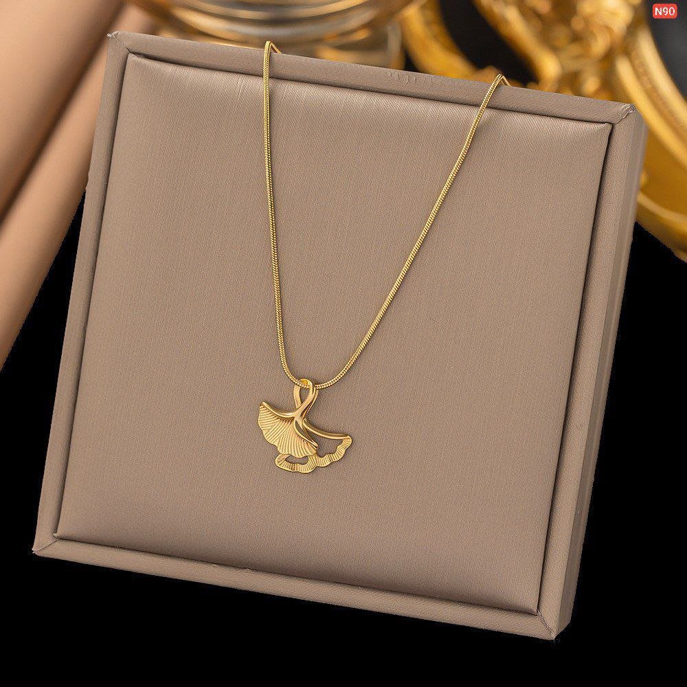 Little Appricot stainless Steel Necklace - Image 3