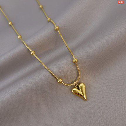 Arrow Love multi Ball Stainless Steel Necklace - Image 2