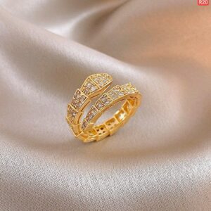 Full Diamond Snake Ring
[Adjustable ]
