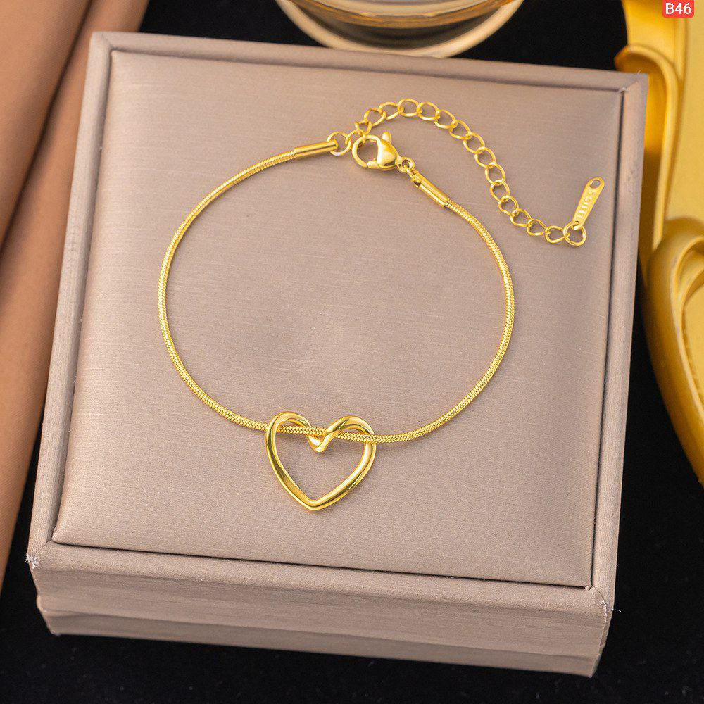 Solid Love 22k Gold Polish Bracelet - Image 2