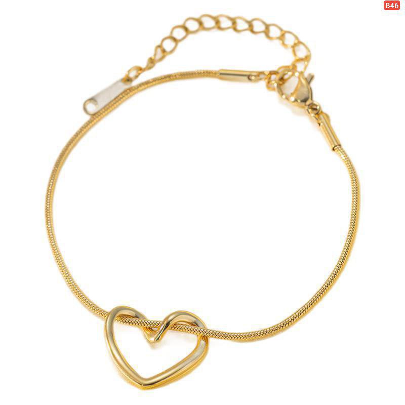 Solid Love 22k Gold Polish Bracelet - Image 3