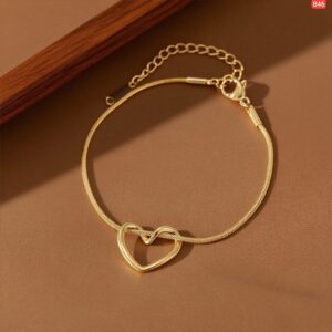 Solid Love 22k Gold Polish Bracelet