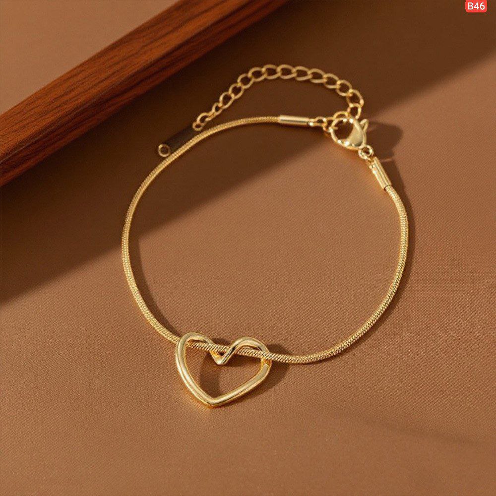 Solid Love 22k Gold Polish Bracelet