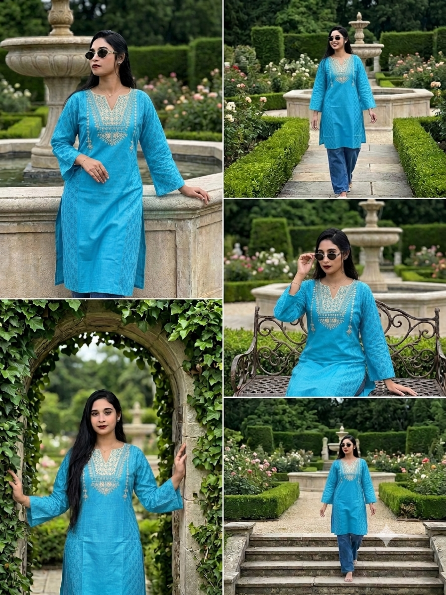 Aarong Cotton Classic Kurti